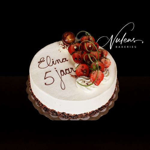 Slagroom gateau rond