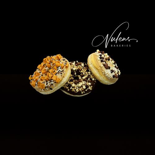 Donut gekleurde chocolade